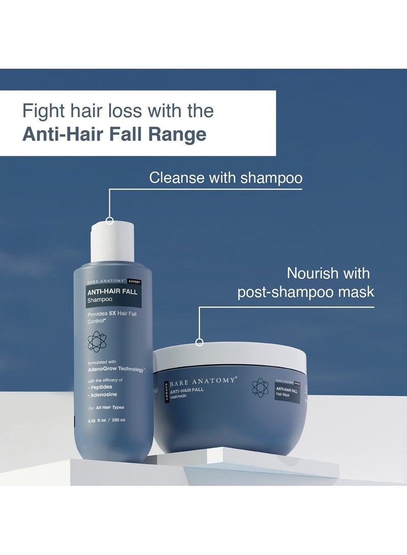 BARE ANATOMY Anti Hair Fall Shampoo (Adenosine & Peptides) 250ml - Image 3